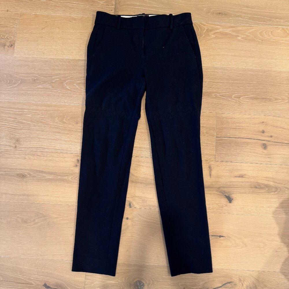 J.Crew Full-length Cameron pant in four-season stretch blend Size 4 Navy